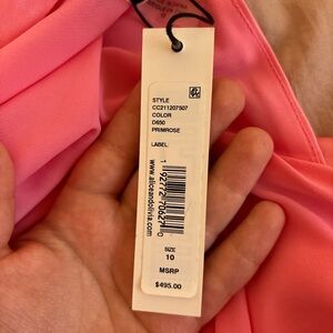 Alice + Olivia Primrose Pink High Low Dress